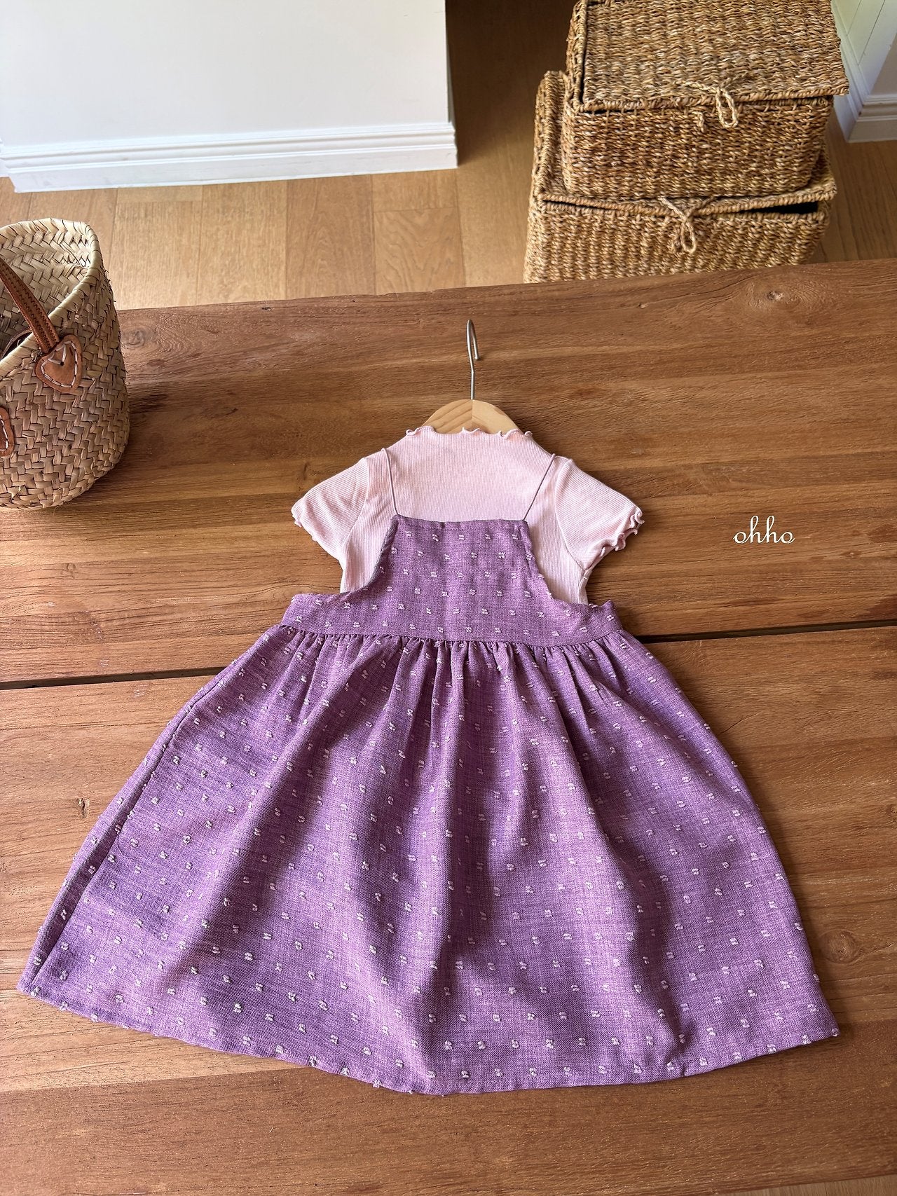 ［ohho］Dove petit mellow tops