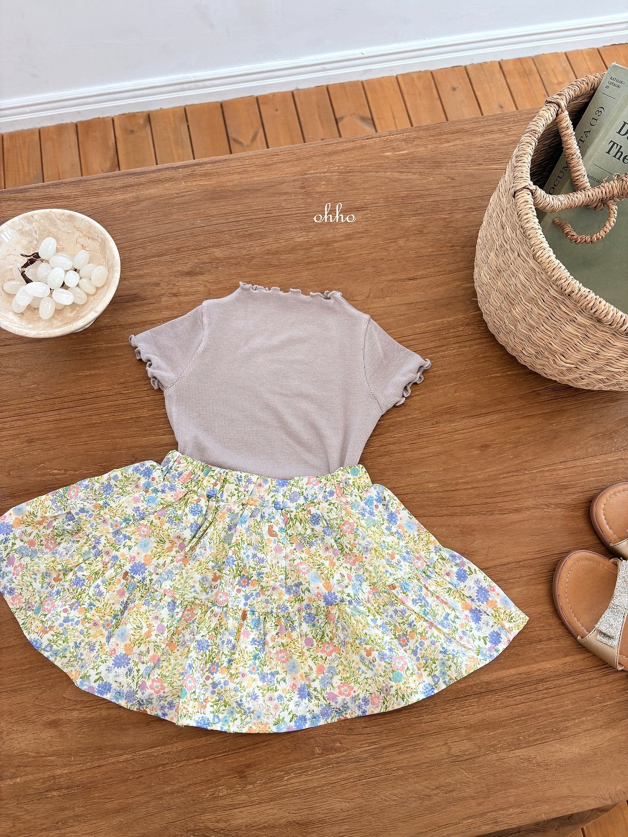 ［ohho］Dove petit mellow tops