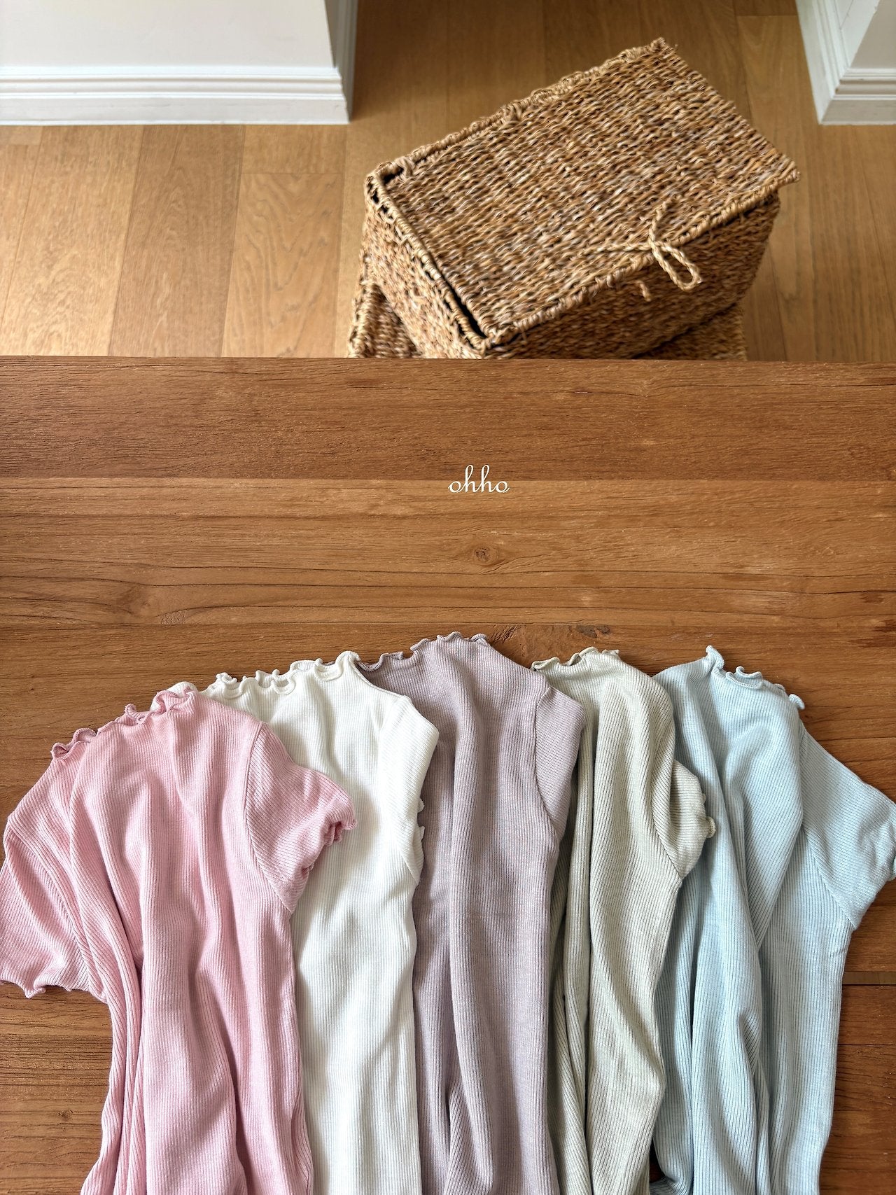 ［ohho］Dove petit mellow tops