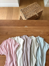 ［ohho］Dove petit mellow tops