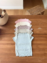 ［ohho］Dove petit mellow tops