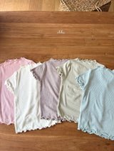 ［ohho］Dove petit mellow tops