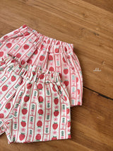 ［ohho］Strawberry short pants