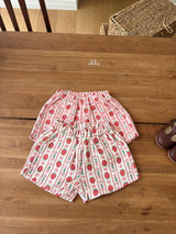 ［ohho］Strawberry short pants