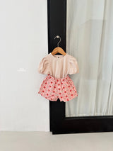 ［ohho］Strawberry short pants