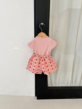 ［ohho］Strawberry short pants