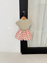 ［ohho］Strawberry short pants