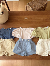 ［ohho］Vanilla puff tops