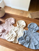 ［ohho］Summer frill windbreaker