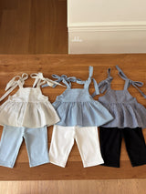 ［ohho］Soft capri pants