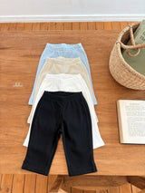 ［ohho］Soft capri pants