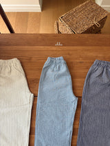 ［ohho］Pepper stripe pants