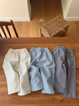 ［ohho］Pepper stripe pants