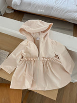 ［ohho］Frill rain jacket