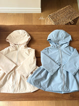［ohho］Frill rain jacket