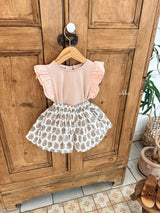 ［ohho］Boujour pants skirt