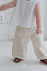 ［BELLOT］Mon flower pants (baby)