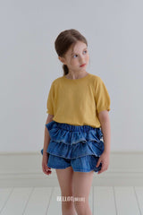 ［BELLOT］Elle knit puff tops (kdis)