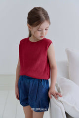 ［BELLOT］Sage sleeveless tops (kids)