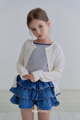 ［BELLOT］Cancan denim pants (kids)