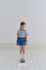 ［BELLOT］Cancan denim pants (kids)