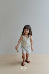 ［BELLOT］Mango knit camisole tops (baby)