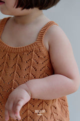 ［BELLOT］Mango knit camisole tops (baby)