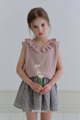 ［BELLOT］Flour flare skirt (kids)