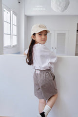 ［LINDO］Oz check short pants