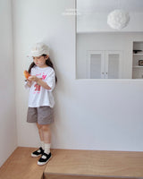 ［LINDO］Bloom bear tee