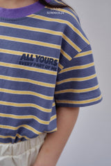 ［LINDO］Bridge stripe tee