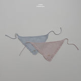 ［LINDO］Stripe frill scarf