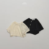 ［LINDO］Knit short sleeve cardigan