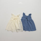 ［LINDO］Frill ribbon one-piece