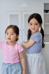［LINDO］Sweetie rib tee