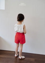 ［LINDO］Ribbon pants skirt