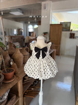 ［marron］Bubble ribbon broach
