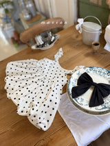 ［marron］Bubble ribbon broach