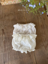 ［marron］Lulu frill bloomer