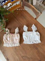［marron］Torry lace top