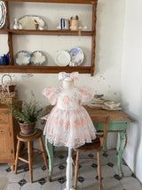 ［marron］Sara organza dress