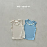 ［milk powder］Pine lace tee