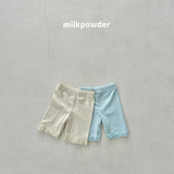 ［milk powder］Half lace leggings