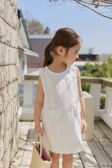 ［mon Atelier］Lace pocket one-piece