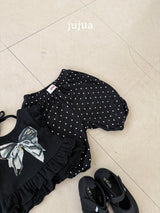 ［jujua］Ribbon tee