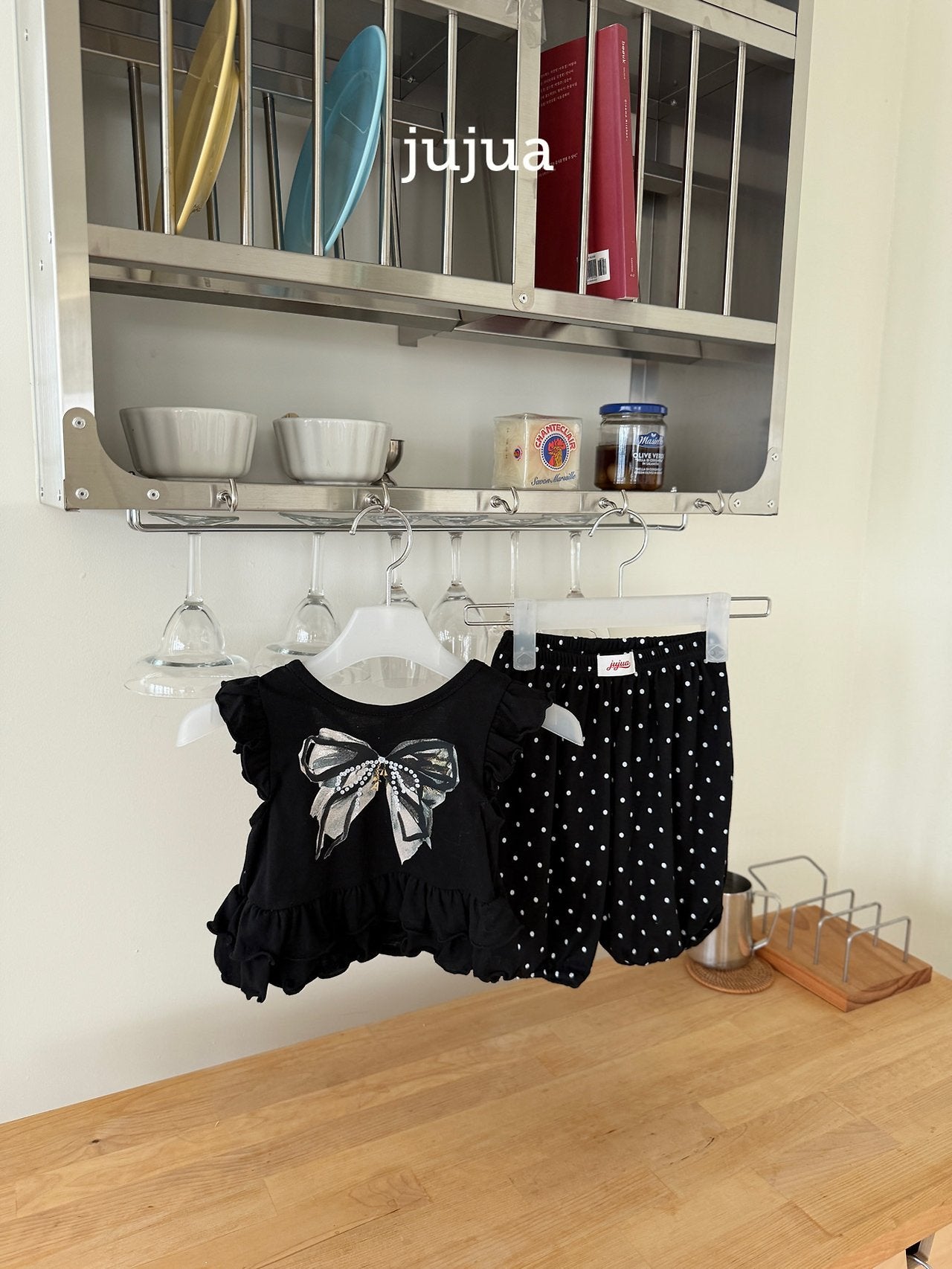 ［jujua］Ribbon tee