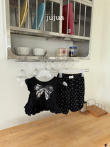 ［jujua］Ribbon tee