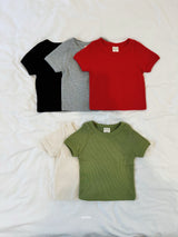 ［azalea］Sweet basic tee (kids)