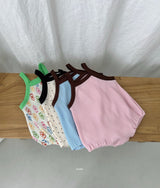 ［azalea］Fruit pleats rompers (baby)