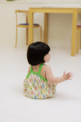 ［azalea］Fruit pleats rompers (baby)